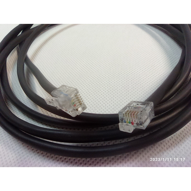 Przewód do  T-LCM, RJ12 lewy ofset.