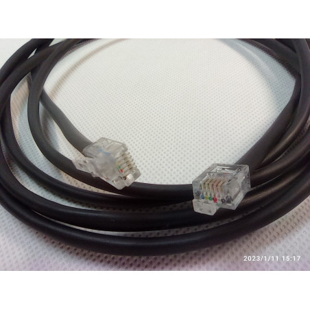 Przewód do  T-LCM, RJ12 lewy ofset.