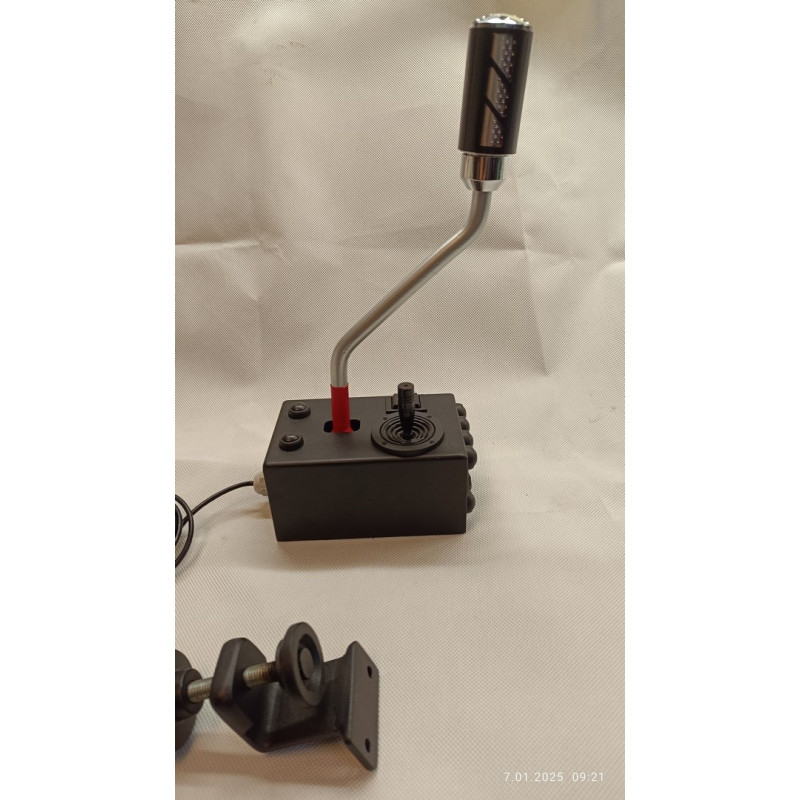 Hamulec ręczny PC "HFK V4" z button box i joystickiem