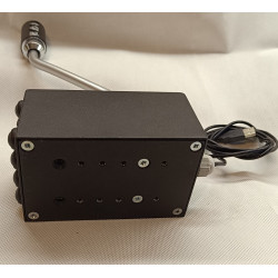 Hamulec ręczny PC "HFK V4" z button box i joystickiem