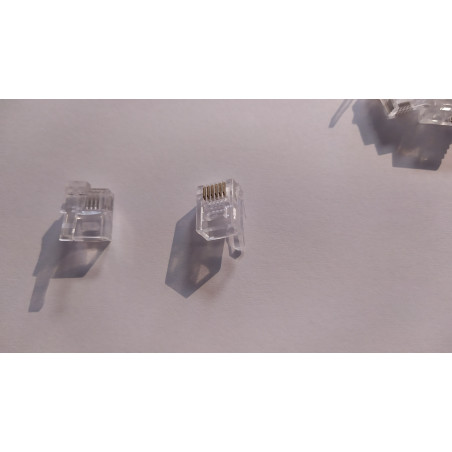 Wtyk RJ12 MMJ RJ12/6 OFFSET Lewy do Thrustmaster