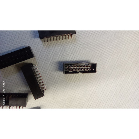 Gniazdo, złącze USB 3.0 do druku - czarne proste